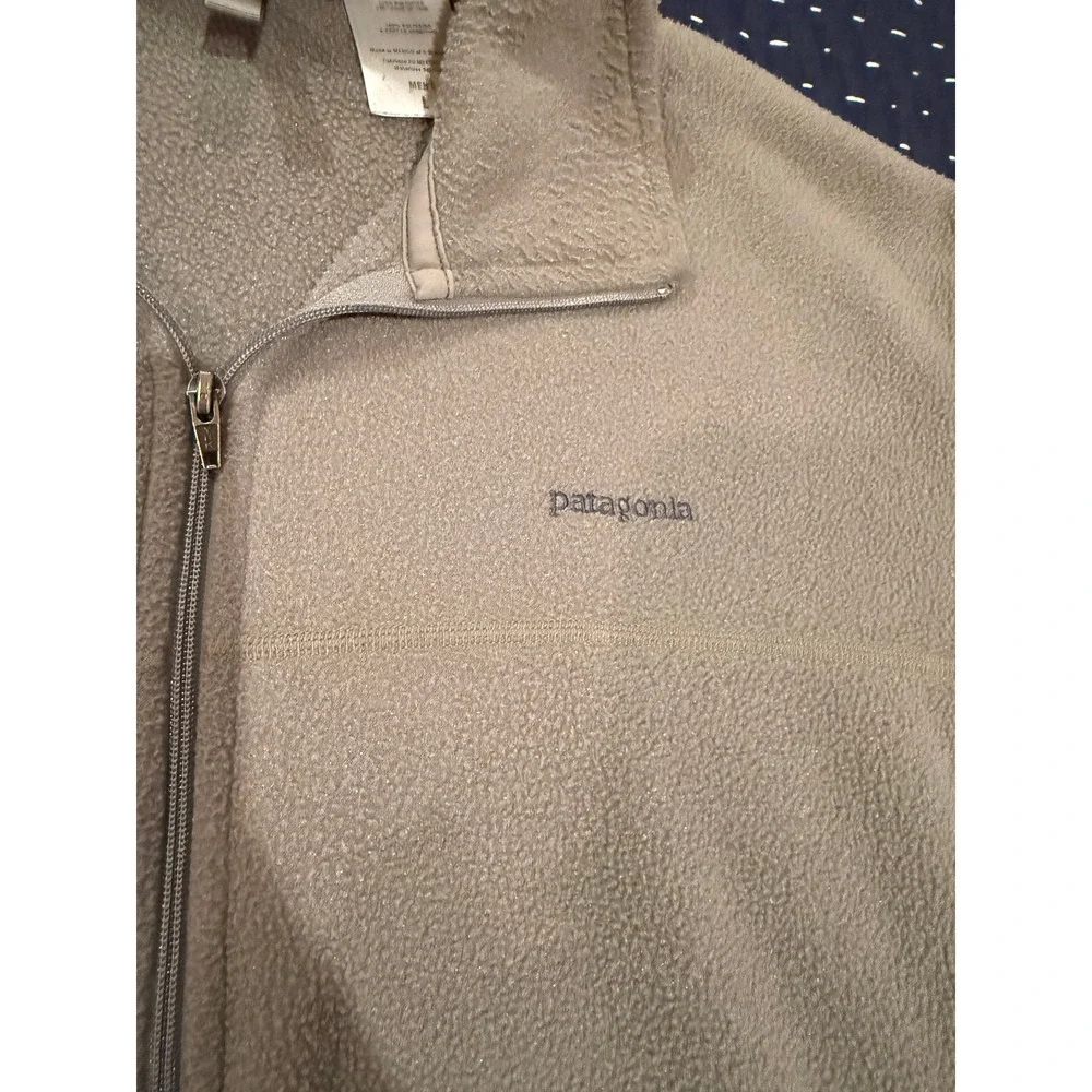 Vtg Patagonia Synchilla 90s Fleece Grey‎ Men's Large Gorpcore Utility